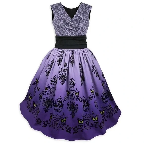 Haunted Mansion Dress Disney Dress Shop Exclusive - Picture 1 of 14